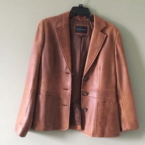 Tan leather sportster